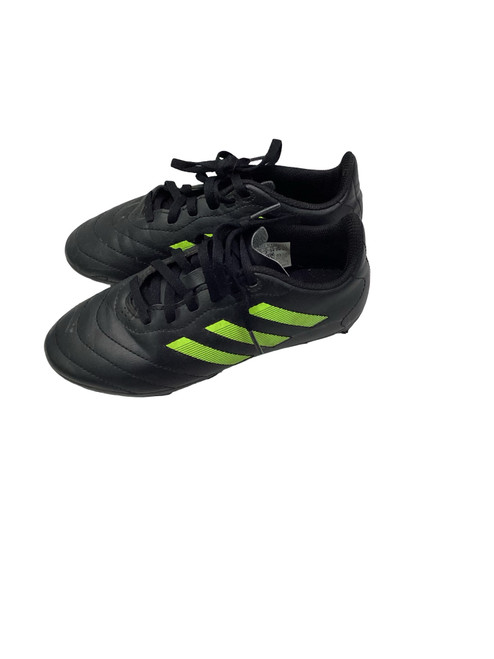 Vist Large View of Product Image Which is Used Adidas Soccer Cleats Black Junior 02.5