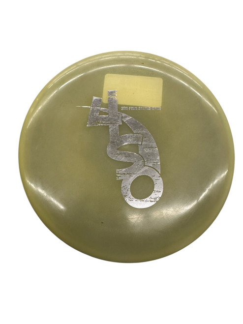 Vist Large View of Product Image Which is Used Innova 4S0 GLOW 2011 Disc Golf Putter White