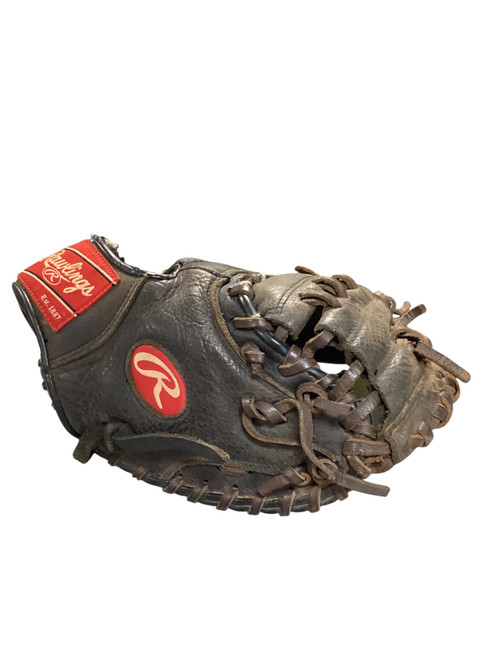 Vist Large View of Product Image Which is Used Rawlings PREMIUM SERIES 32.5 BB/SB Catchers RH Throw Black 32 1/2"