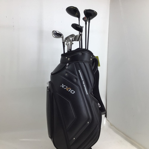 Vist Large View of Product Image Which is Used XXIO 12 MENS 11PC PACKAGE SET R FLEX Mens Package Set RH Black 11 Piece