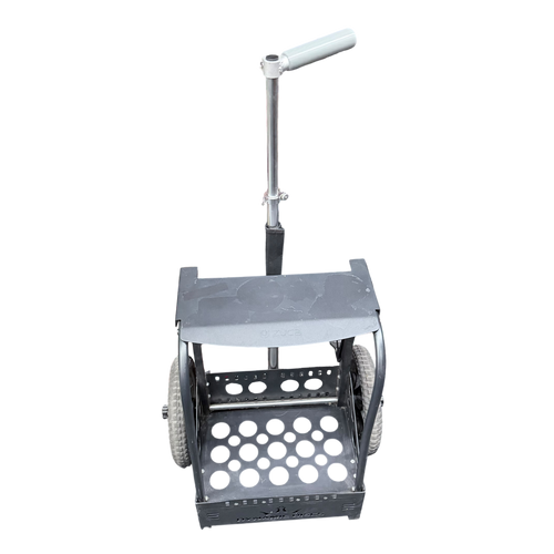 Vist Large View of Product Image Which is Used Dynamic Discs LG DISC GOLF CART BY ZUCA Disc Golf Bag Black