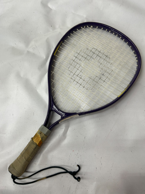 Vist Large View of Product Image Which is Used Spalding POWER PACK+ Adult Racquetball Racquet Purple Unknown