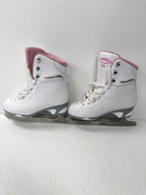 Vist Large View of Product Image Which is Used Jackson CAMEO 1800 Girls Figure Skate White Junior 03