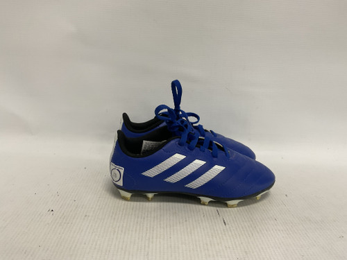 Vist Large View of Product Image Which is Used Adidas Soccer Cleats Navy Blue Senior 13