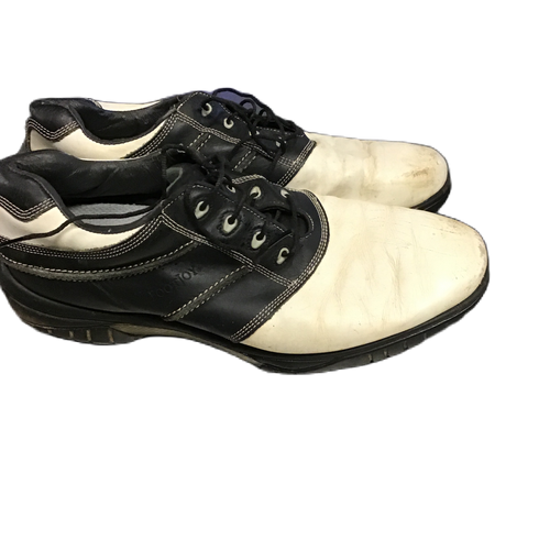 Vist Large View of Product Image Which is Used  Footjoy  Contour Series Men's Golf Shoes White Senior 10.5
