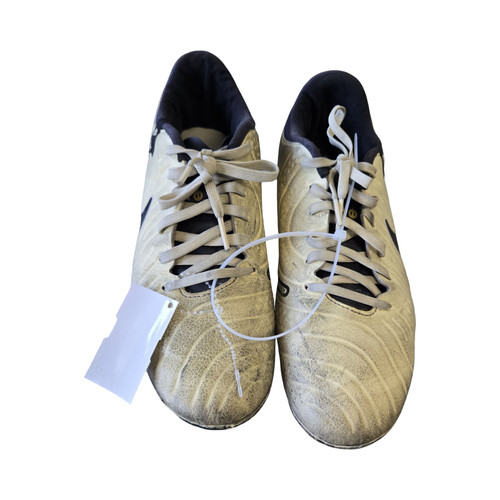 Vist Large View of Product Image Which is Used Nike TIEMPO LEGEND 10 CLEATS Soccer Cleats White Senior 8.5