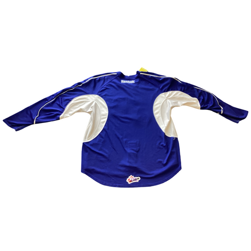 Vist Large View of Product Image Which is Used Reebok Hockey Practice Jersey Royal Blue LG