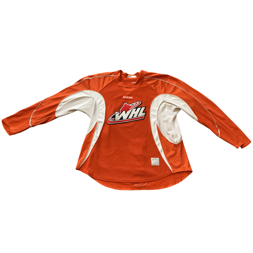 Vist Large View of Product Image Which is Used CCM Hockey Practice Jersey Orange LG