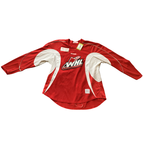 Vist Large View of Product Image Which is Used Reebok Hockey Practice Jersey Red XL