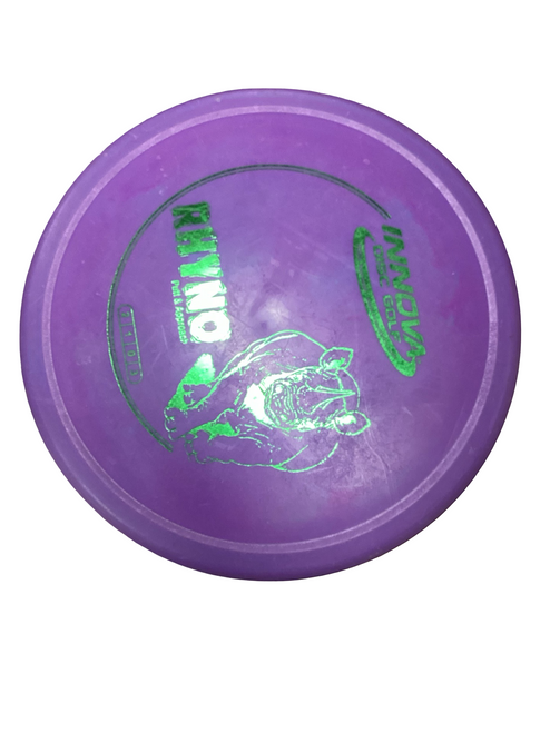 Vist Large View of Product Image Which is Used Innova DX RHYNO Disc Golf Putter Purple