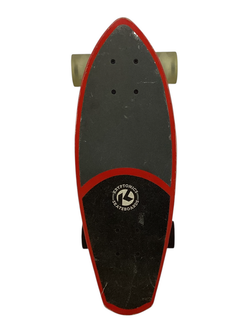 Vist Large View of Product Image Which is Used Kryptonics CALIFORNIA FAST RELIEF Complete Skateboard Red 7 1/2"