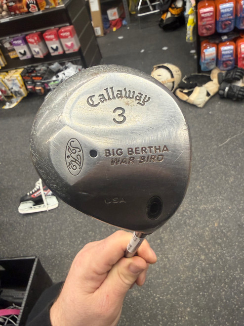 Vist Large View of Product Image Which is Used Callaway BIG BERTH WARBIRD Mens Fairway Wood RH 3 Wood