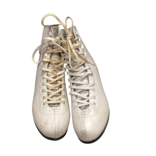 Vist Large View of Product Image Which is Used American Athletic FIGURE SKATES WomensFigure Skate White Senior 8