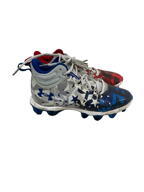 Vist Large View of Product Image Which is Used Under Armour Spotlight Franchise Jr 4 FB Cleats
