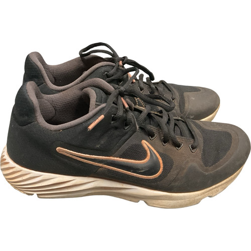 Vist Large View of Product Image Which is Used Nike BQ4164-002 BB/SB Cleats Black Senior 8