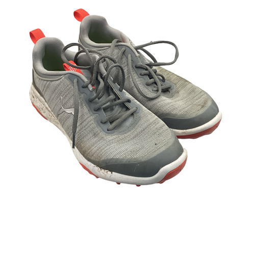 Vist Large View of Product Image Which is Used Puma Mens Golf Shoes Grey Senior 8.5