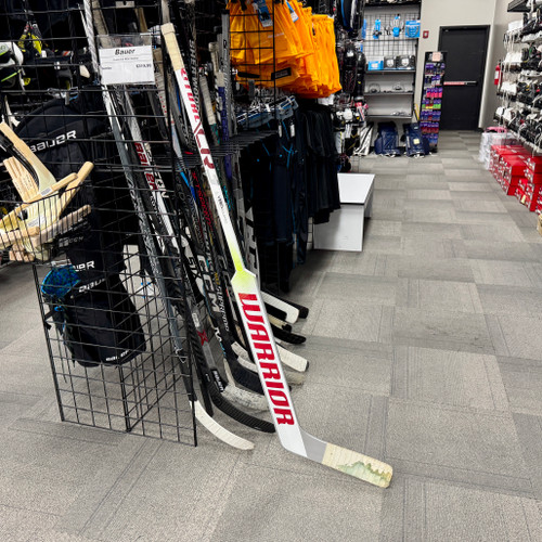 Vist Large View of Product Image Which is Used Warrior R/CR3 Senior Goalie Stick 26"