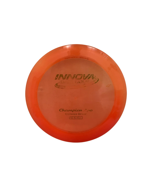 Vist Large View of Product Image Which is Used Innova Champion Ape 172g Disc Golf Driver Orange 