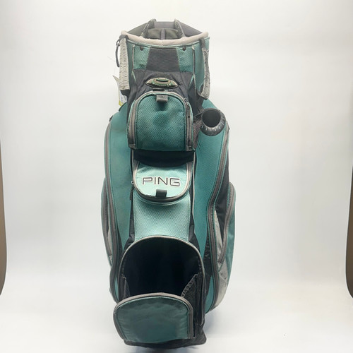 Vist Large View of Product Image Which is Used Ping TRAVERSE Mens Cart Bag Green