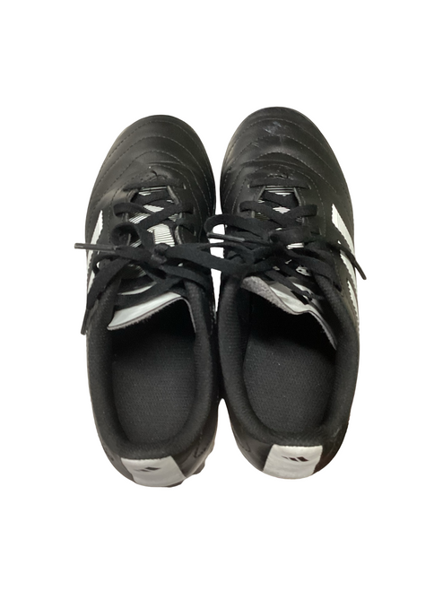 Vist Large View of Product Image Which is Used Adidas Soccer Indoor Shoes Black Junior 04.5