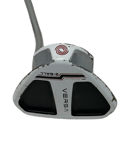 Vist Large View of Product Image Which is Used Odyssey 2-BALL Tank VERSA Golf Putter RH 31.5" w/ Super Stroke Flatso Mid Lite Grip
