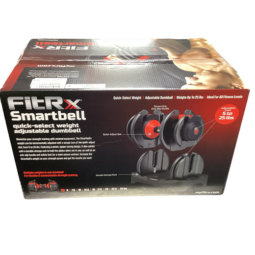 Vist Large View of Product Image Which is Used First Degree Fitness Adj Dumbbells 5-25 LB