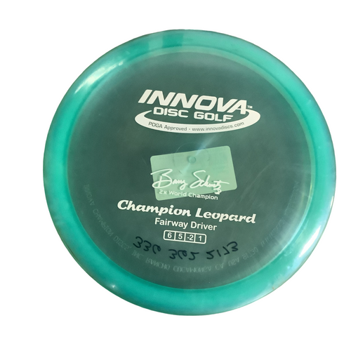 Vist Large View of Product Image Which is Used Innova CHAMPION LEOPARD Disc Golf Driver Teal