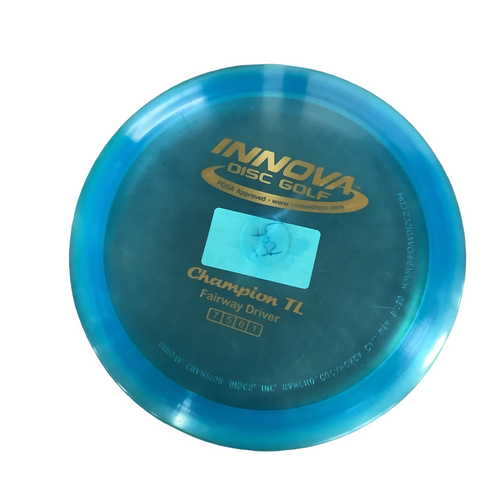 Vist Large View of Product Image Which is Used Innova CHAMPION TL Disc Golf Driver Royal Blue