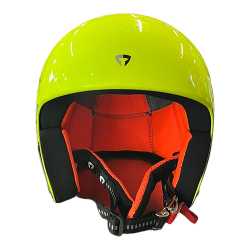 Vist Large View of Product Image Which is Used Brians Snowsport Helmet Youth Yellow SM