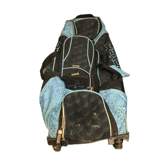 Vist Large View of Product Image Which is Used BoomBah Spartan Rolling Bat Bag  Royal Blue