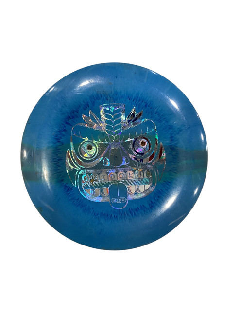 Vist Large View of Product Image Which is Used Mint IDOL Disc Golf Driver Royal Blue