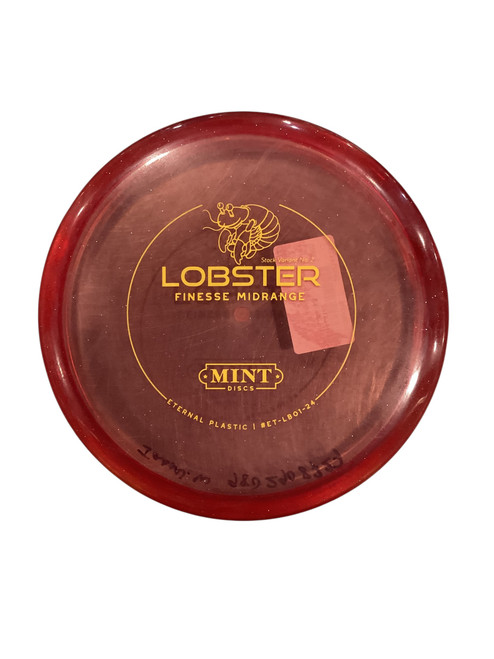 Vist Large View of Product Image Which is Used Mint LOBSTER Disc Golf Mid Range Red