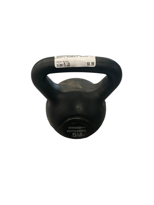 Vist Large View of Product Image Which is Used Kettle Dumbbell (Each) Black 5 lb