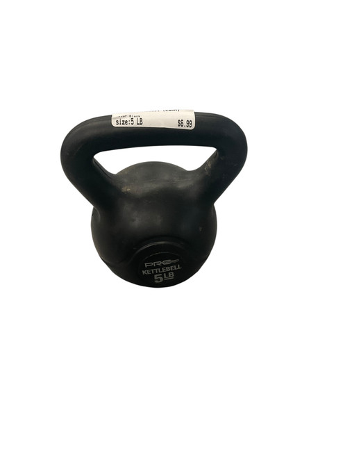 Vist Large View of Product Image Which is Used Kettle Dumbbell (Each) Black 5 lb