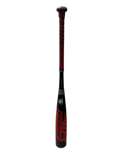 Vist Large View of Product Image Which is Used Louisville Slugger WTLSLP918X8 BB/SB USSSA 2 3/4 Bat Black/Royal/Red 30"