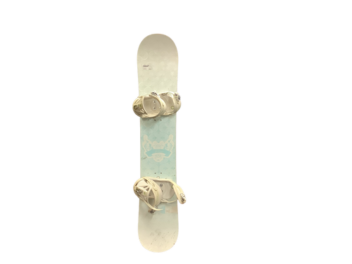 Vist Large View of Product Image Which is Used Flow VENUS Womens Board/Bindings White 147 cm