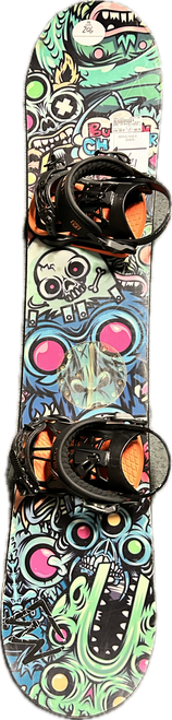 Vist Large View of Product Image Which is Used Burton CHOPPER 130 Boys Board/Binding Black 130 c