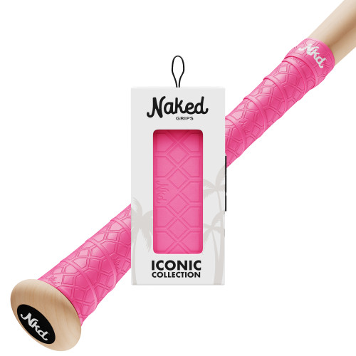 Vist Large View of Product Image Which is New Naked Grips BAT GRIP PINK 1.0MM