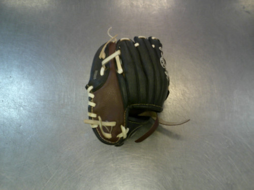 Vist Large View of Product Image Which is Used Rawlings PLAYER SERIES BB/SB Glove RH Throw Brown 9"