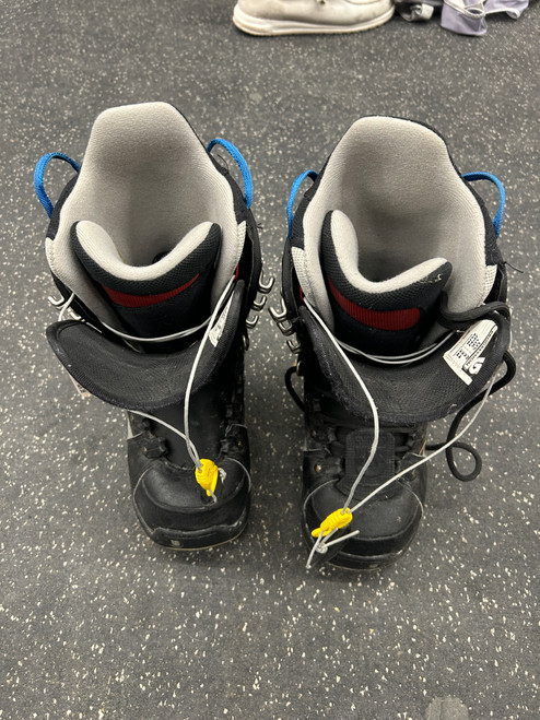 Vist Large View of Product Image Which is Used Burton PROGRESSION Mens Snowboard Boots Black Senior 6