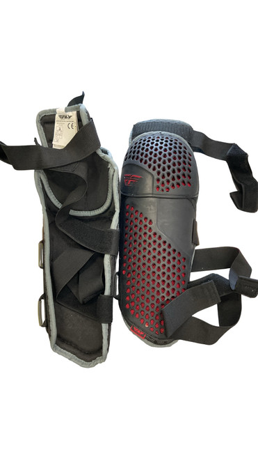 Vist Large View of Product Image Which is FLY RACING, SHIN GUARDS, Bike, Shin Guards, Black, Large