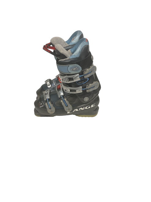 Vist Large View of Product Image Which is Used Lange Boys DH Ski Boot Royal Blue 220 MP - J04 - W05