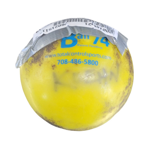 Vist Large View of Product Image Which is Used Total Control BALL 74 BB/SB Training Aid Yellow