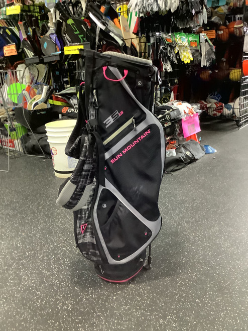 Vist Large View of Product Image Which is Used Sun Mountain 3.5LS Womens Stand Bag Black
