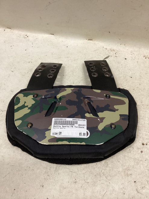 Vist Large View of Product Image Which is Used Battle Sports FB Tailbone Pad SM