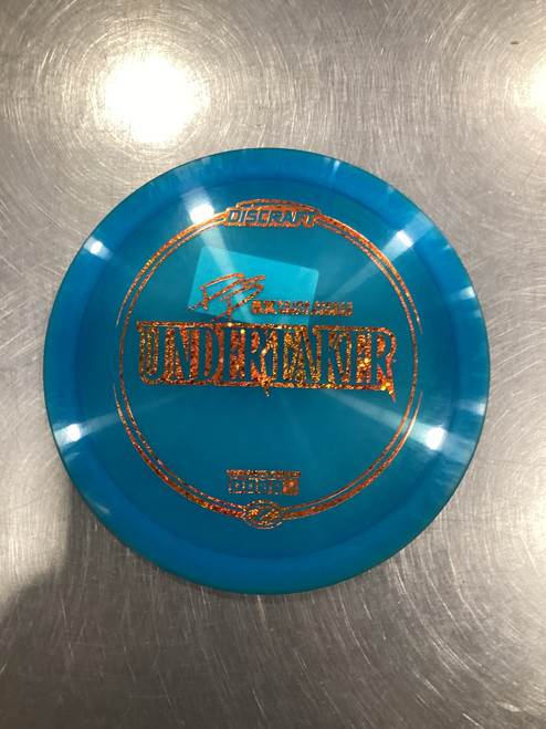 Vist Large View of Product Image Which is Used Discraft UNDERTAKER 5X PAIGE PIERCE Disc Golf Driver Royal Blue