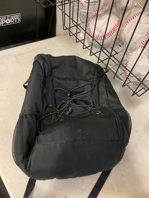 Vist Large View of Product Image Which is Used BASEBALL BACKPACK BB/SB Player Backpack Black
