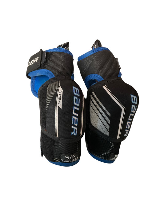 Vist Large View of Product Image Which is Used Bauer MS-1 Junior Elbow Pads SM