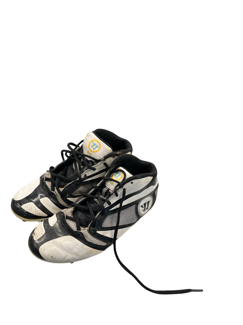 Vist Large View of Product Image Which is Used Warrior LAX Cleats Mens Black Senior 6