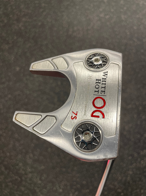 Vist Large View of Product Image Which is Used Odyssey WHITE HOT OG 7S Mens Putter RH